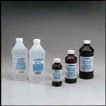 Isopropyl alcohol- 70% Isopropyl alcohol, 16 oz. plastic bottle.  Hydrogen peroxide- 3% Hydrogen peroxide, 4 oz. plastic bottle, 8 oz. plastic bottle, 16oz. plastic bottle