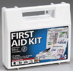 Lower priced version of the FA-134, same large box with compartmental dividers. Perfect for use in the home, auto, sports. Ample room for personal medications.