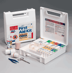 225-U  Extra large, 50 Person Bulk First Aid Kit, plastic case - 1 each