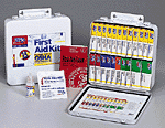 242-AN  24 Unit ANSI First Aid Kit, metal case - 1 each