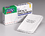 An asset to any trauma kit, our versatile gauze compress acts as a sterile wound and trauma dressing. Can be used as a wrap for head wounds or compressed over a surface wound and secured with first aid tape.
