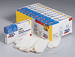 Our large exam quality gloves have a wide range of applications in the medical, dental, laboratory, electronic and food service fields. The textured surface helps improve your grip as the gloves protect from bodily fluids and transmission of germs.