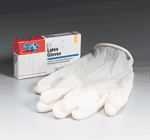 Our large exam quality gloves have a wide range of applications in the medical, dental, laboratory, electronic and food service fields. The textured surface helps improve your grip as the gloves protect from bodily fluids and transmission of germs.