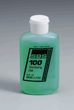 Our SBS sanitizing, no-rinse gel provides rapid reduction of germs on hands while reducing the risk of cross-infection. No towels are necessary since it's intended to be rubbed into skin until dry. Active ingredient: Ethyl Alcohol, 62%.