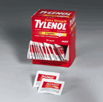 When you need something stronger, Extra-Stength Tylenol, provides effective relief for minor aches and fever. Non-aspirin caplets. Active ingredient: Acetaminophen 500 mg.