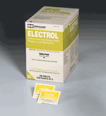 Electrol sodium-free tablets help keep you going in the heat of the day. They replace lost electrolytes, plus they help minimize fatigue and cramps due to heat stress. Active ingredient: Potassium Chloride 40 mg, Calcium Phosphate Dibasic 17 mg, Magnesium Carbonate 9 mg.