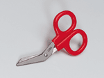 Multiple first aid uses, unique angled-blade design. The ideal pair of scissors for any first aid kit. Small and durable.