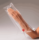 Our inflatable air splint has a long list of strengths. It is easy to apply and remove. It has a push-pull valve for hassle-free inflation. It's x-ray transparent. And it comes with an available zipper closure. Bottom line: this air splint provides strong and reliable support for fractured or broken bones.