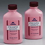 Calamine lotion dries the oozing and weeping of poison ivy, poison oak, and poison sumac. Soothes the irritation of the most common skin rashes. Active Ingredient: Calamine, Zinc Oxide. Inactive ingredients: Bentonite, Magma, calcium Hydroxide, Glycerin and Purified Water.