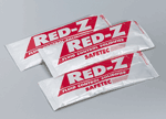 Red-Z fluid control solidifier, 2 oz. pack - 1 each ~ RED-Z Solidifier is designed to make the clean up of bodily fluids a safer, more controlled procedure. It is a unique and fast-acting encapsulator, which quickly solidifies blood and other bio-fluids. Makes handling, transportation and disposal a safer process.
