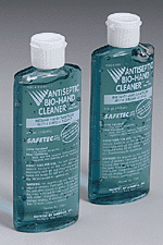 Our freshly scented antiseptic bio hand cleaner kills bacteria, fights infection, and reduces the likelihood of disease transmission between persons. Contains aloe vera. Active ingredient: Ethyl Alcohol (denatured) 66.5%.